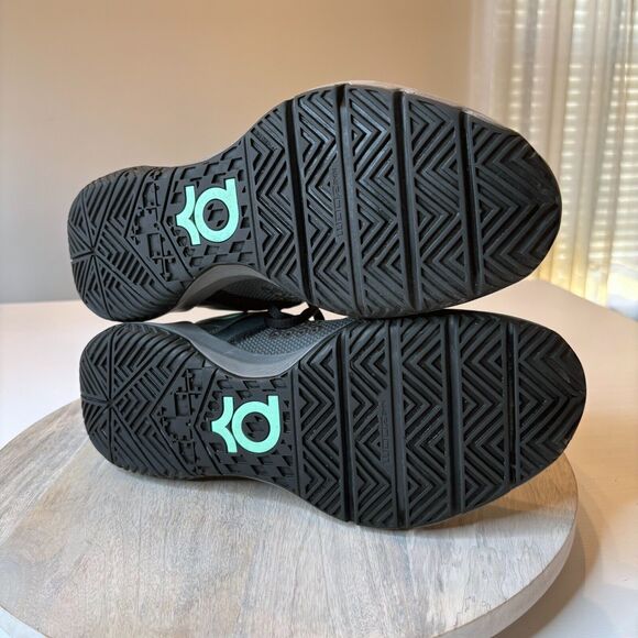 Nike Men's Kevin Durant KD Trey 5 VI Grey Green Glow Size Sneakers US Size 11.5 - Picture 10 of 12